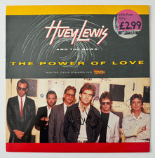 HUEY LEWIS signiertes Huey