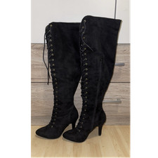 Catwalk damen overkneestiefel - catwalk,