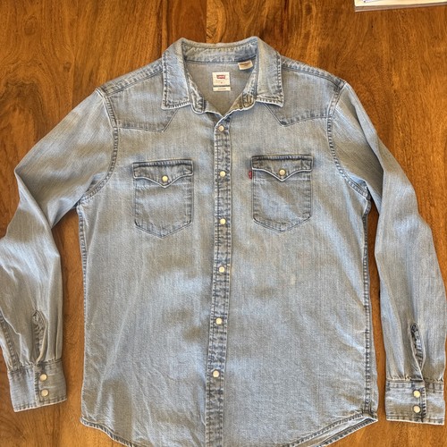 Levis retro jeans hemd langarm - hemd,