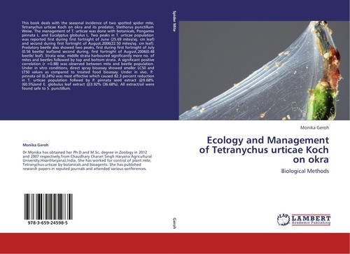 Ecology and management - management, of