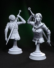 Ciri Büste - The Witcher - 3D