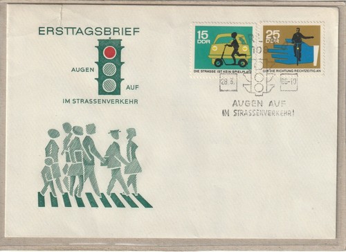 Ersttagsbrief augen auf im - -, "augen