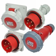 CEE Steckdose Stecker Kupplung  Einbausteckdose 400V 16A 5-polig IP67