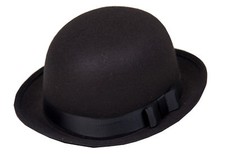 schwarze Melone Bowler Größe