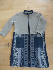 Damen Strickmantel Longjacke