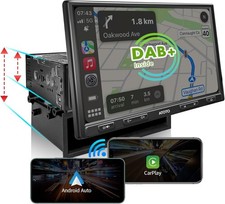 ATOTO F7XE 1/2 DIN 10.1 Zoll Carplay Autoradio Bluetooth GPS RDS FM Android Auto
