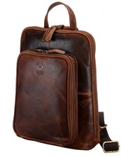 HANDMADE Rucksack Damen Leder