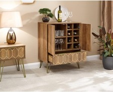 Moderner Barschrank Gold mit