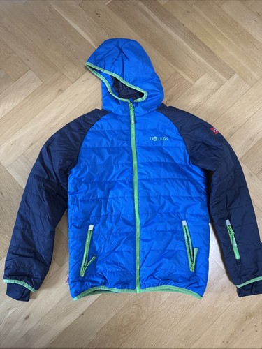 Blaue skijacke trollkids - blaue,