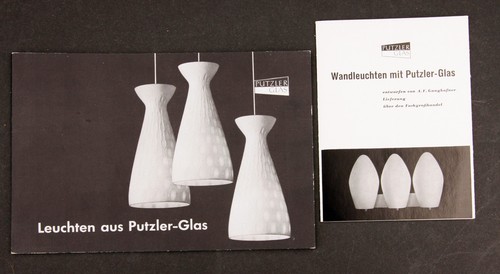 Putzler glas leuchten - glas,