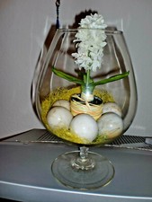 Tischdeko-Ostergesteck-Frühlingsgesteck-,sehr hochwertig