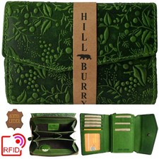 RFID Geldbörse Leder Damen