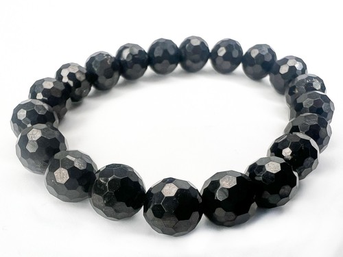 Schungit armband facettierte - schungit,