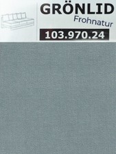 Ikea GRÖNLID Bezug 3er Sitzelement Ljungen hellgrün NEU 103.970.24 Wechselbezug