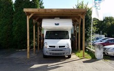 Carport für Wohnmobil 4x7 m