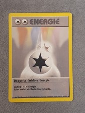 Pokémon Karte • Farblos Energie • Basis Set Base Sammlung • Deutsch • Vintage 