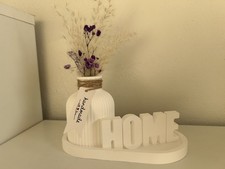 Deko Set Handarbeit, Vase mit