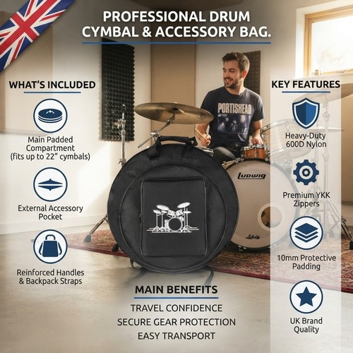 Profi becken gigbag - 22",