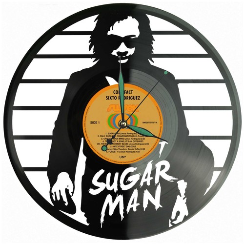 Sixto rodriguez vinyl wanduhr - rodriguez,
