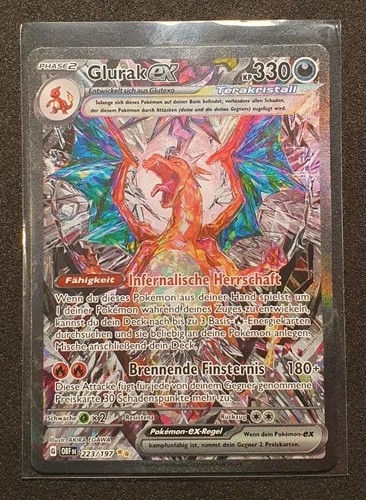 Pokémon glurak 223 197 - glurak, ex