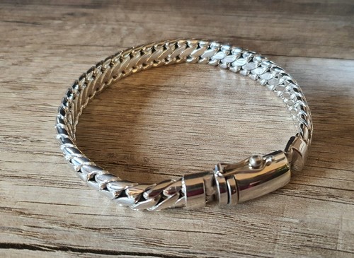 Panzer herren armband - herren, 925er