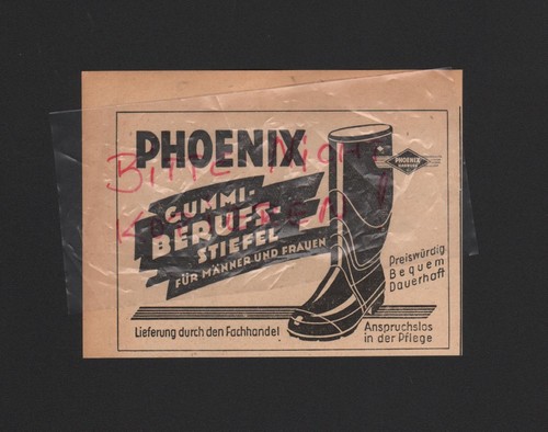 Hamburg werbung 1950 - 1950,, phoenix