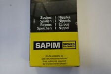 Sapim D-Light J-Bend Speichen + Nippel  silber  276mm  100 Stück