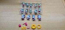 Die Happy Hippos 1988 Komp.Satz Plus 4 Blaue Figuren Top