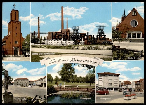 ältere postkarte gruss aus - postkarte,