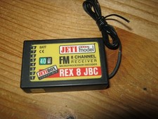 Jeti Empfänger für 8 Servos Jeti Rex 8 JBC  Graupner / uni Anschl. 40 Mhz