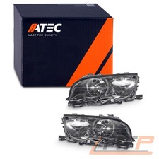 2x SCHEINWERFER H7/H7 VORNE LINKS+RECHTS FÜR BMW 3-ER E46 COUPE CABRIO BJ 99-01