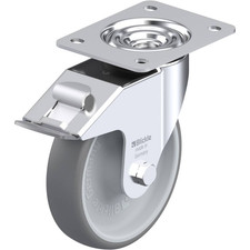 Blickle 755933 LE-TPA 160R-FI Lenkrolle mit Feststeller Rad-Durchmesser: 160 mm