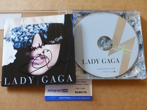 Lady gaga signed - gaga,