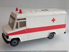 ⛔Mercedes 809D °Rotes Kreuz° Krankenwagen Siku #188 (2045)