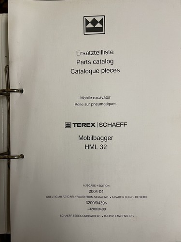 Terex schaeff mobilbagger - schaeff,