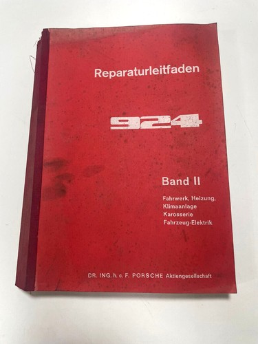 Porsche 924 handbuch - 924,