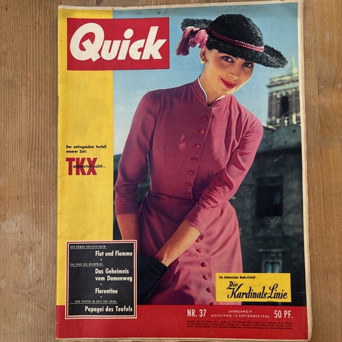 Zeitschrift quick 1956 heft - quick,
