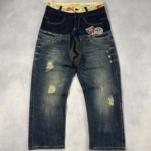 Desigual patchwork baggy jeans - baggy,