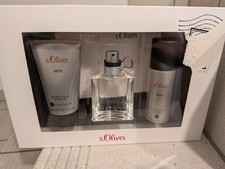 s.Oliver Geschenkset MEN 3er Set = Eau de Toilette + Deo + Duschgel/Shampoo