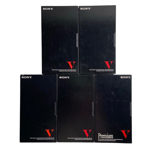 Sony e240 vhs kassetten - 5x,