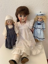 Porzellanpuppen Konvolut, von Rosemarie Nuhi signiert mit Zertifikat