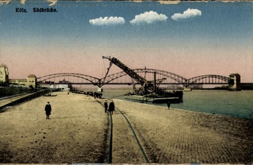 Köln rhein - ak,