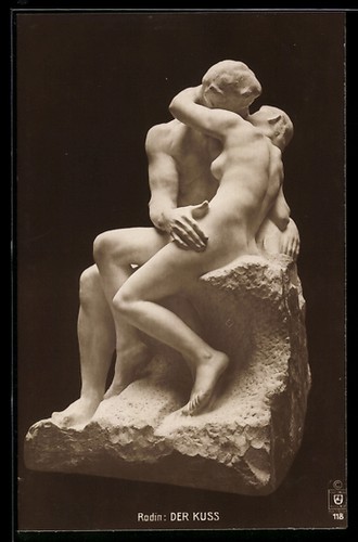Ansichtskarte statuengruppe - ansichtskarte,