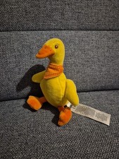 Ente Ergee Kik Stofftier gelb