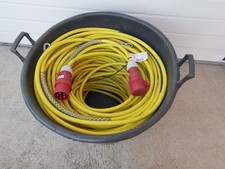 CEE Starkstromkabel 32A 5G6 Verlängerungskabel 150 Meter gelb H07BQ PURFLEX