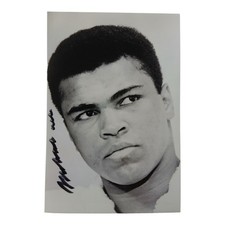 original Autogramm - handsigniertes Foto - Muhammad Ali - signed 10x15