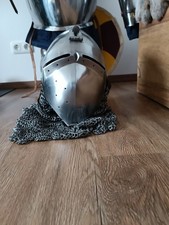 Beckenhauben mit Klappvisier