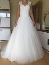 Brautkleid, Hochzeitskleid, A- Linie, Größe 34, Ladybird, Ivory, Reifrock