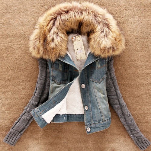 Denim jeans blazer jacke - blazer,