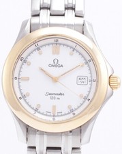 OMEGA Seamster 120 Quartz Ref: 2411.31 Stahl/Gold 36mm Armbanduhr